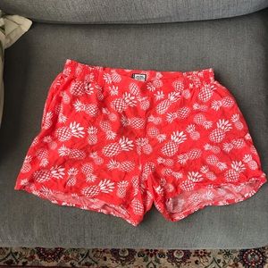Kavu pineapple print shorts